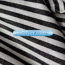 Ткань Трикотаж люрекс полоска